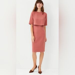 NWT Ann Taylor Midi Sheath Dress